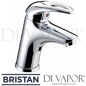 Bristan J BAS E4 C Java Basin Mixer with Clicker Waste - 4 Litre Flow Limit Tap Spare Parts